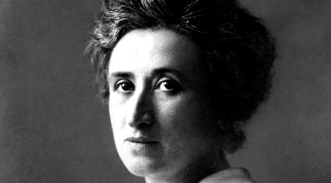 Rosa Luxemburgo, la “rosa roja”